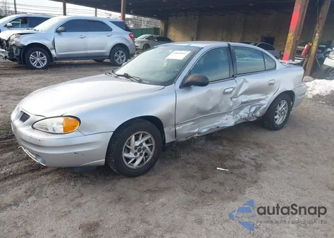 2004 Pontiac Grand Am Se из США, поврежденный, VIN 1G2NE52F24C248409